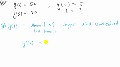 sugar-dissolves-in-water-at-a-rate-proportional-to-the-amount-still-undissolved-if-there-were-50-mat
