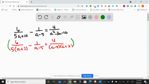 solve-the-equations-see-examples-2-5-frac65-a10-frac1a-5frac4a2-3-a-10