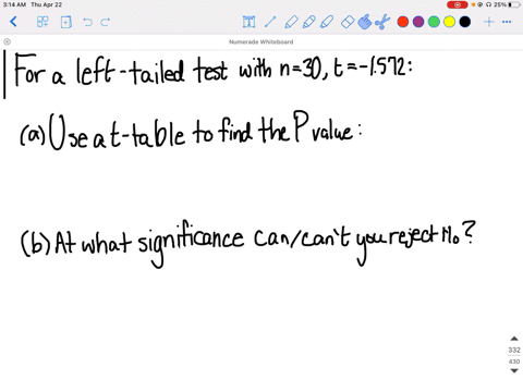 ⏩SOLVED:Consider the data set and testing problem given in Exercise ...