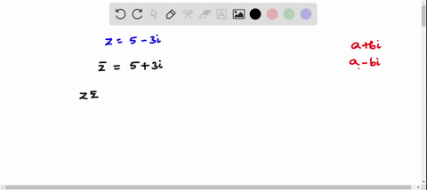 for-each-complex-number-z-write-the-complex-conjugate-barz-and-f_i-n-d-barz-z5-3-i