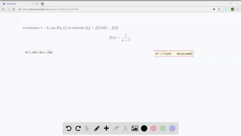 in-exercises-1-6-use-e-q-1-to-estimate-delta-ff302-f3-fxfrac1x1