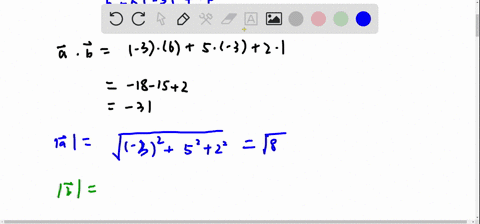 find-veca-cdot-vecb-and-the-angle-between-veca-and-vecb-when-they-are-tail-to-tail-beginaligned-be-2