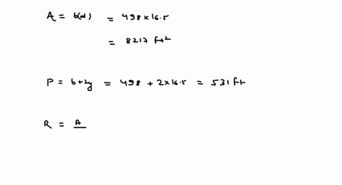 uniform-flow-in-a-sluggish-channel-having-a-nearly-rectangular-cross-section-that-is-498-ft-wide-and