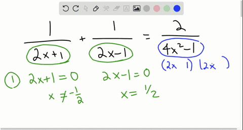find-all-real-solutions-check-your-results-frac12-x1frac12-x-1frac24-x2-1