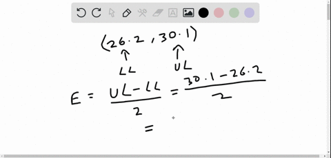 use-the-confidence-interval-to-find-the-estimated-margin-of-error-then-find-the-sample-mean-commute