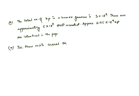 approximately-50-million-snps-have-thus-far-been-recorded-after-the-characterization-of-thousands-of