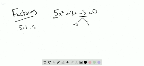 use-the-quadratic-formula-or-factoring-to-find-the-roots-of-the-polynomial-write-your-solutions-in-2
