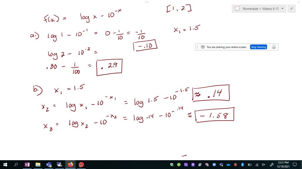 SOLVED:(a) Show that f takes on both positive and negative values on ...