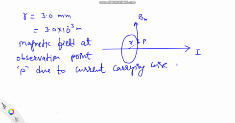 a-long-wire-carries-a-current-of-20-mathrma-along-the-axis-of-a-long-solenoid-in-air-the-field-due-t