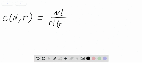 ⏩SOLVED:Evaluate each combination. C(12,5) | Numerade