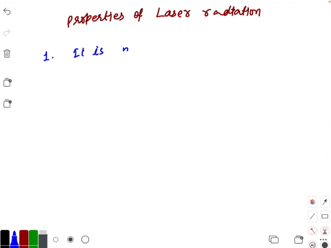 what-are-the-properties-of-laser-radiation