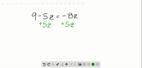 solve-the-equation-if-possible-check-your-solution-9-5-z-8-z