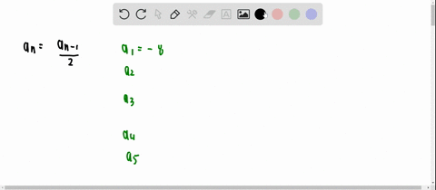 13-18-find-the-first-five-terms-of-the-given-recursively-defined-sequence-a_nfraca_n-12-quad-text-an