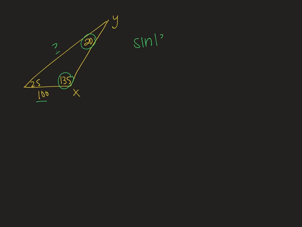 SOLVED:A surveyor finds that the face of a pyramid makes a 135^∘ angle ...