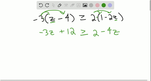 solve-the-inequality-symbolically-express-the-solution-set-in-set-builder-or-interval-notation-3z-4-