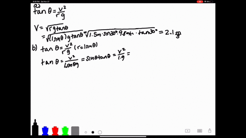 a-050-mathrmkg-ball-that-is-tied-to-the-end-of-a-15-mathrmm-light-cord-is-revolved-in-a-horizontal-p
