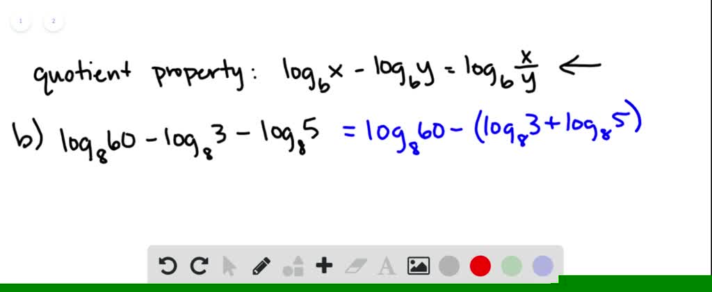 Find the exact value of each expression. (a) log10 40 + log10 2.5 (b ...