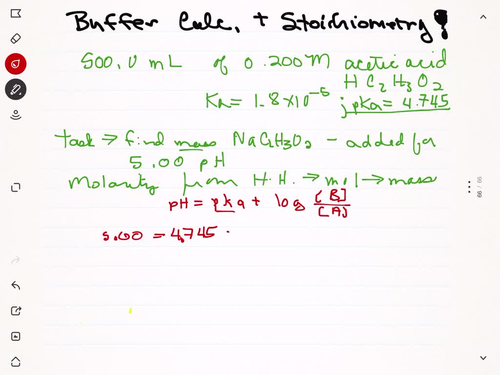 What mass of sodium acetate must be added to 2.50 L of 0.55 M acetic ...