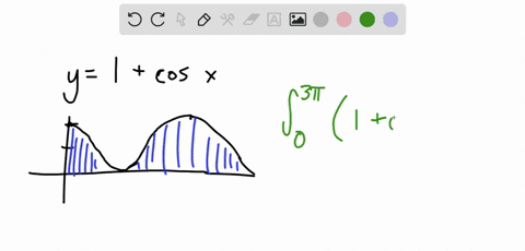 find-the-total-area-bounded-by-the-graph-of-the-given-function-and-the-x-axis-on-the-indicated-in-17