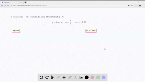 in-exercises-13-16-estimate-deltay-using-differentials-e-q-3-ytan-2-x-quad-afracpi4-quad-d-x-002