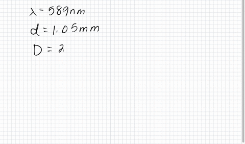 a-double-slit-experiment-is-performed-with-sodium-light-lambda5890-mathrmnm-the-slits-are-separate-2