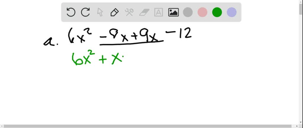 SOLVED:Simplify each polynomial by combining like terms. a. 6 x^{2}-8 ...