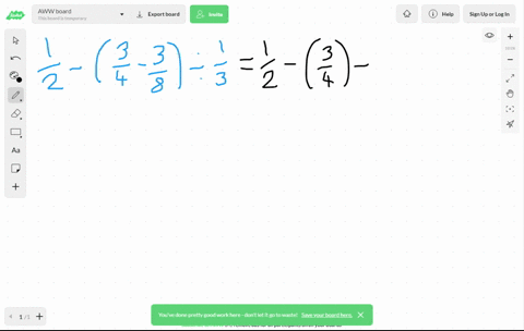 simplify-frac12-leftfrac34-frac38right-div-frac13