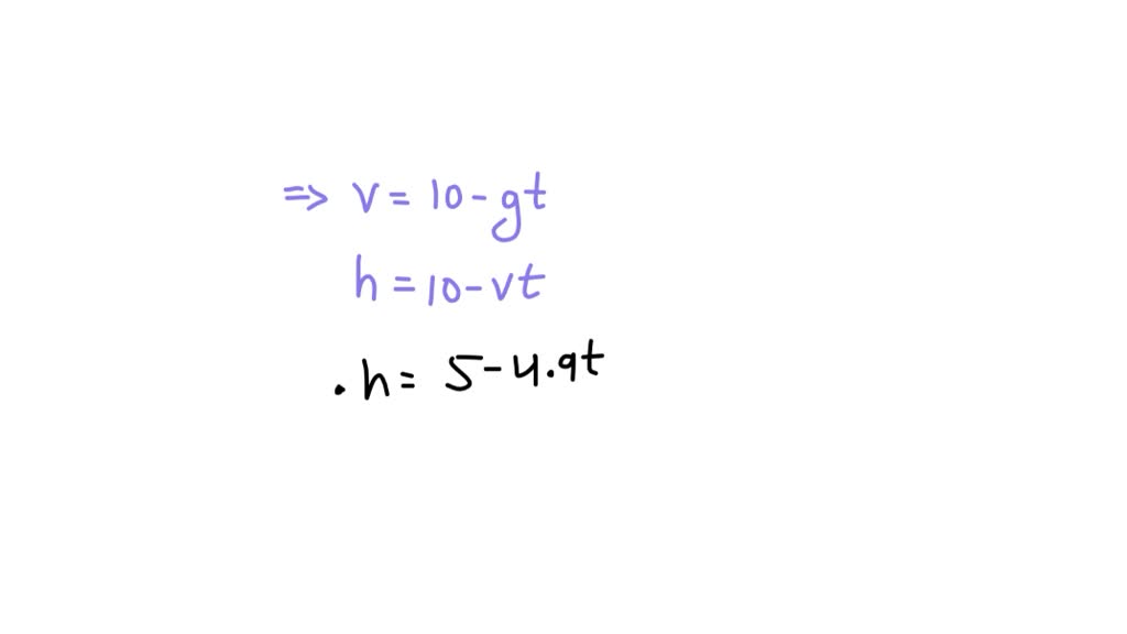 SOLVED: Two Balls A And B Are Simultaneously Thrown. A Is Thrown From ...