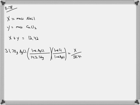 a-1242-gram-sample-of-a-mixture-of-mathrmnacls-and-mathrmcacl_2s-is-dissolved-in-water-and-all-the-c