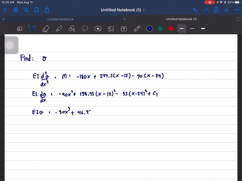 the-shaft-supports-the-two-pulley-loads-shown-using-discontinuity-functions-determine-the-equation-o