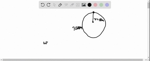 find-the-angular-speed-omega-for-each-of-the-following-a-point-on-the-tread-of-a-tire-of-radius-18-m