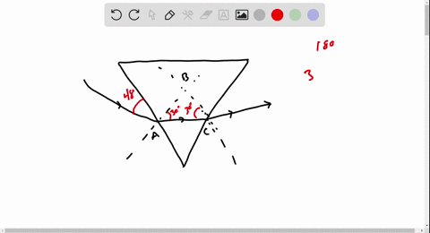 a-prism-made-of-glass-with-an-index-of-refraction-of-15-has-the-shape-of-an-equilateral-triangle-a-l