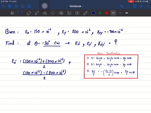 solve-prob-10-6-for-an-element-oriented-theta30circ-clockwise