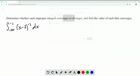 determine-whether-each-improper-integral-converges-or-diverges-and-find-the-value-of-each-that-co-10