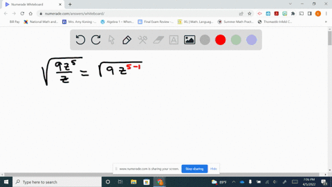 simplify-the-expressions-assume-the-variables-represent-positive-real-numbers-sqrtfrac9-z5z