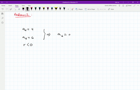 find-the-fifth-term-in-a-geometric-sequence-in-which-the-fourth-term-is-4-the-sixth-term-is-6-and-th