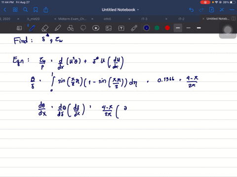 a-horizontal-surface-with-length-l18-mathrmm-and-width-b09-mathrmm-is-immersed-in-a-stream-of-standa