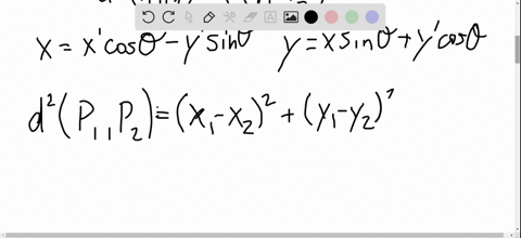 Under Rotation Vector Formula ⏩SOLVED:Use the rotation formulas ( 5) toshowthat distance is… | Numerade