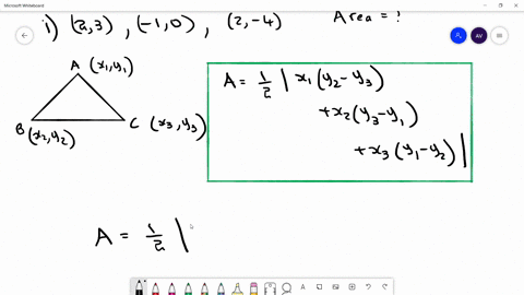 find-the-area-of-the-triangle-whose-vertices-are-i-23-102-4-ii-5-13-552