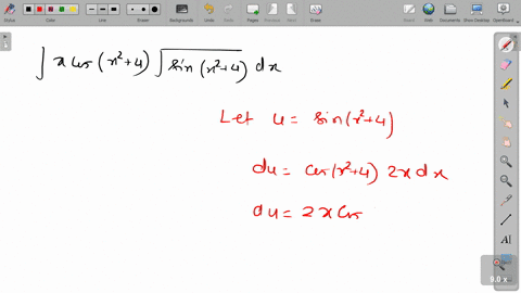 use-the-method-of-substitution-to-find-each-of-the-following-indefinite-integrals-int-x-cos-leftx24r