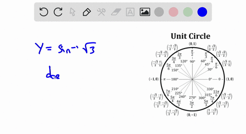 find-the-exact-value-of-each-real-number-y-if-it-exists-do-not-use-a-calculator-ysin-1-sqrt3-2