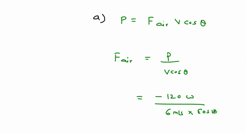 the-mechanical-power-output-of-a-cyclist-moving-at-a-constant-speed-of-60-mathrmm-mathrms-on-a-level