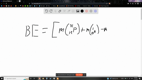 ii-determine-the-binding-energy-of-the-last-neutron-in-a-322-nucleus-15-mathrmp