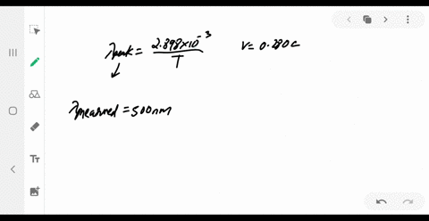 a-star-moving-away-from-the-earth-at-0280-c-emits-radiation-that-we-measure-to-be-most-intense-at--2