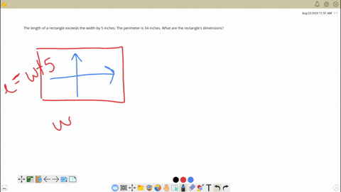 the-length-of-a-rectangle-exceeds-the-width-by-5-inches-the-perimeter-is-34-inches-what-are-the-rect