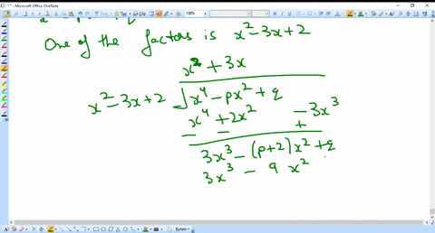 if-x2-3-x2-be-one-of-the-factors-of-the-expression-x4-p-x2q-then-a-p5-b-q4-c-p4-d-q5