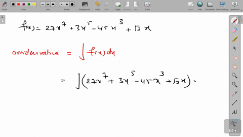 find-the-general-antiderivative-fxc-for-each-of-the-following-fx27-x73-x5-45-x3sqrt2-x