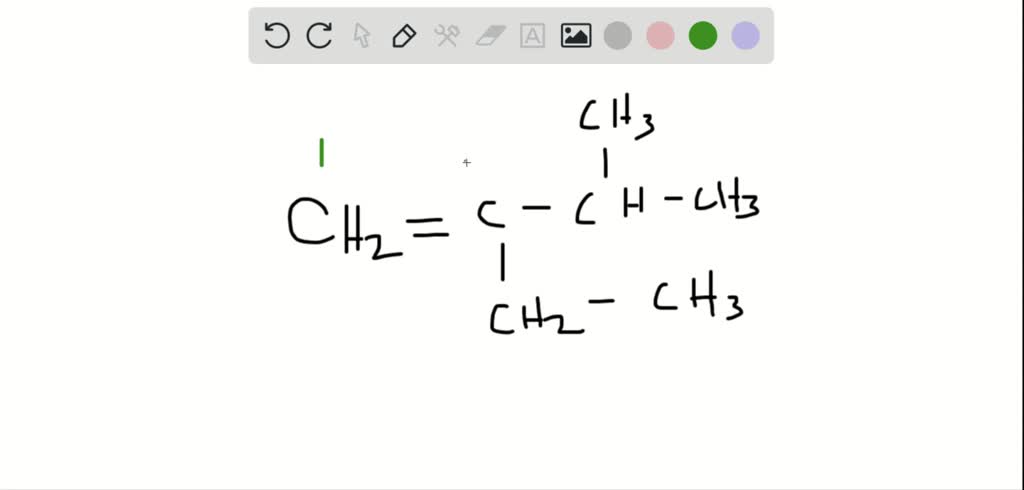 SOLVED:Name the following branched hydrocarbon. (Hint: The -CH2-CH3 ...