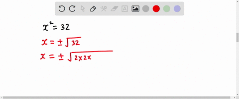 use-the-square-root-property-to-solve-each-equation-x232-2
