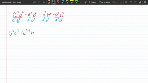 Factor out the GCF from each polynomial. See Examples 4 through 10. a^7 ...